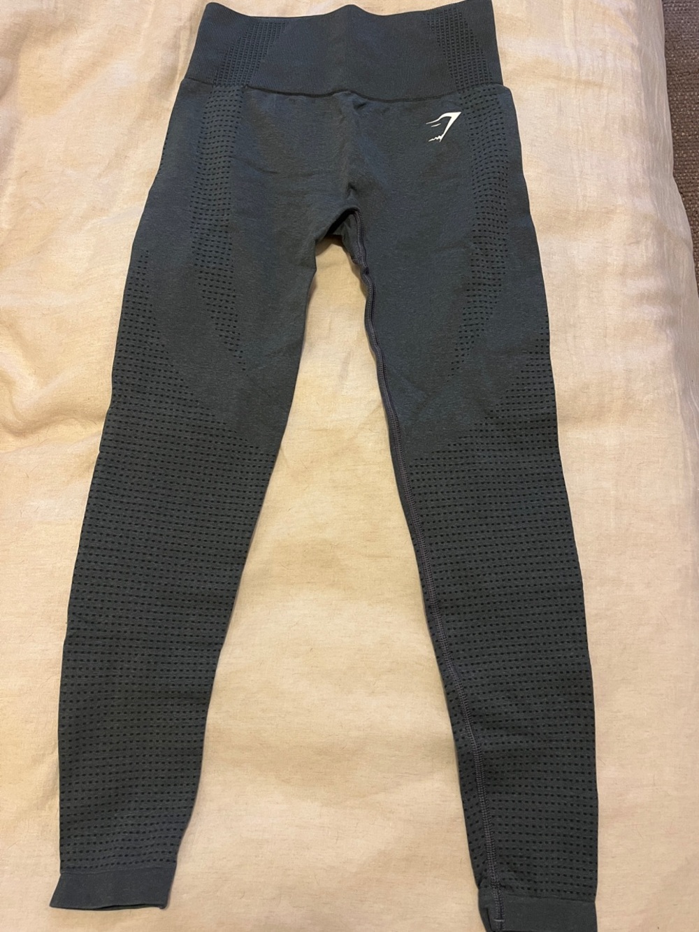 Gymshark Vital Seamless High-Waist Leggings - Dark Grey Marl